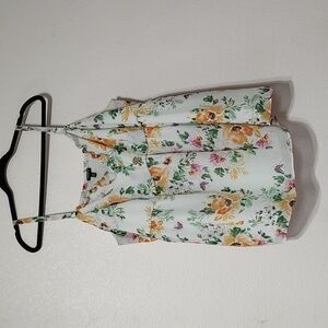 Torrid Floral Tank Top Size 3